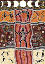 How the Rainbow, Moon and Stars Were Created A3 Puzzle 24pcs