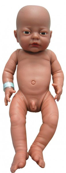 Black Newborn Boy Doll 41cm