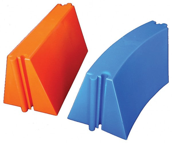 Rainbow Balance Beams Curved and Straight Set 24pcs