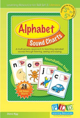 Alphabet Sound Charts Foundation Font for 3 1/2 to 5 1/2 Year Olds