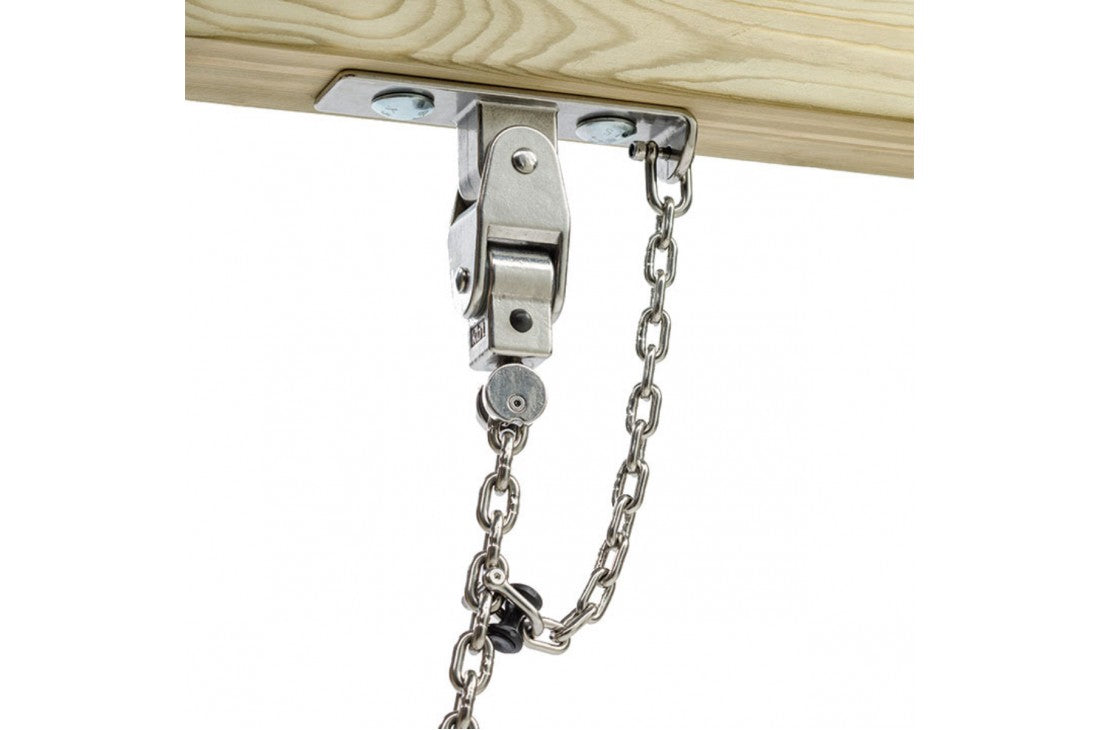 Commercial FLAT PLATE Swing Hook with Cardan Joint and Safety Chain