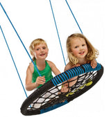 Oval Nest Swing Black/Blue