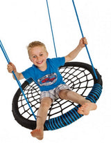 Oval Nest Swing Black/Blue