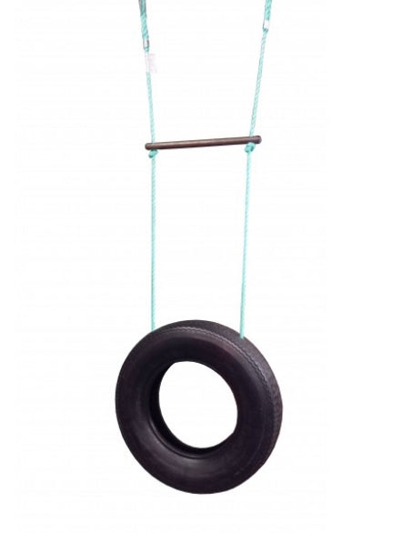 Vertical Tyre Swing 2 Point With Trapeze Swing