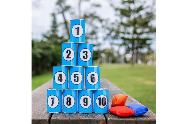 Tin Can Toss Set 13pcs