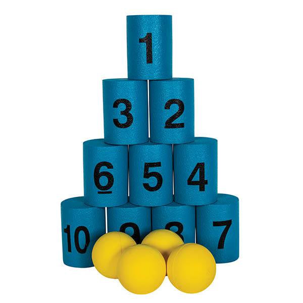 Large Solid Foam Can Toss Set 14pcs