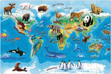 Enormous Animals of the World Floor Puzzle 48pcs