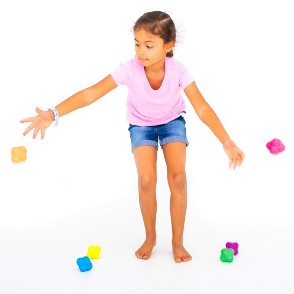 Neon Reaction Balls Set of 6