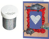 Laser Glitter Silver in Shaker Jar 50g