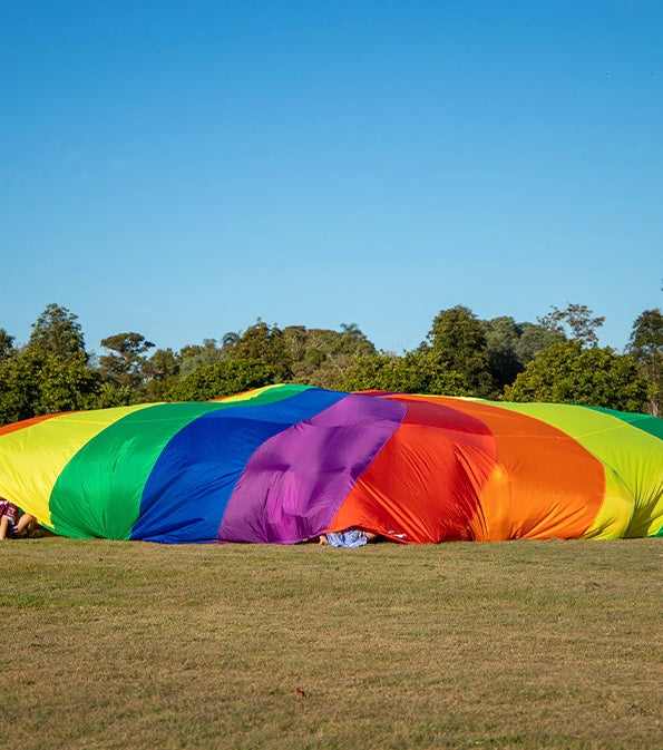 Jumbo Parachute 6mt Diameter with 18 Handles
