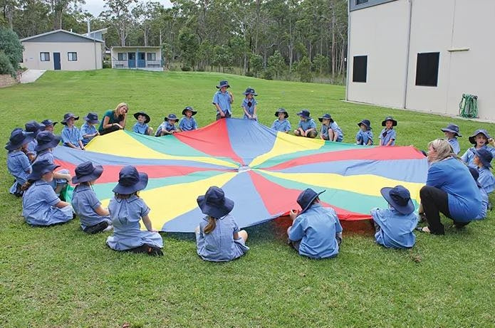 Jumbo Parachute 6mt Diameter with 18 Handles