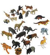 Collection of Aussie, Rainforest, African and Baby Animals 28pcs