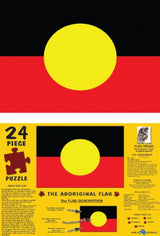 The Aboriginal Flag A3 Puzzle 24pcs