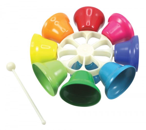 Spinning Rainbow Bells