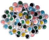 Coloured Joggle Eyes 100pcs