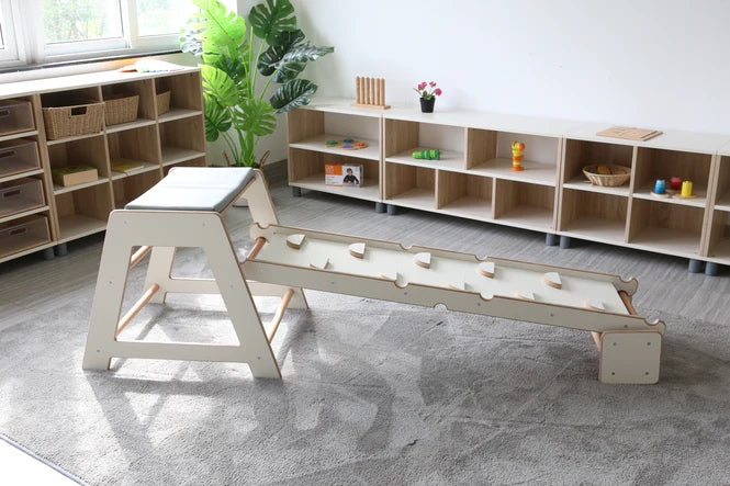 Birch Ply Trapezium Platform Trestle