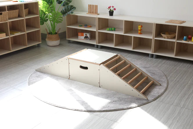 Diy Triangular Ramp Birch Ply Triangular Climber and Ramp With Island Platform Set 3pcs ...