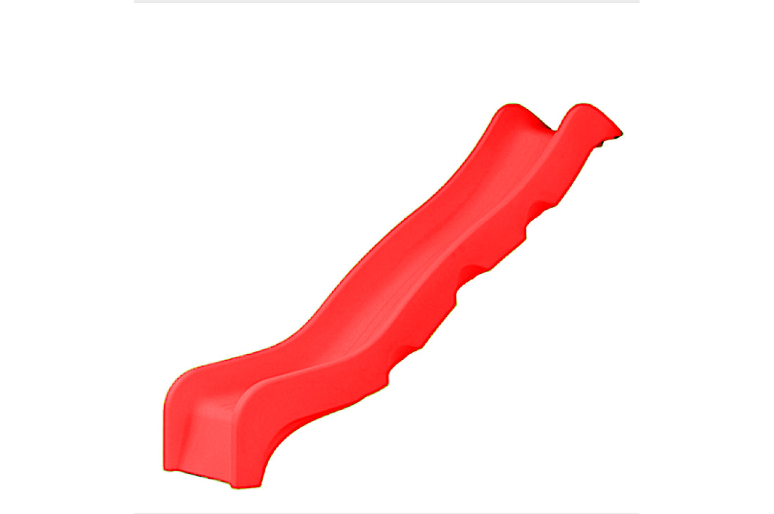 Commercial Grade Optima WAVY Slide 2.35mL x 1.25mH Red