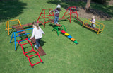 Triple Trails Aluminium Climbing Playset 14pcs