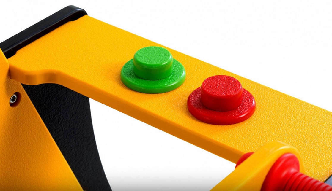 Bulldozer and Trailer Spring Rocker Set - In Ground Anchors