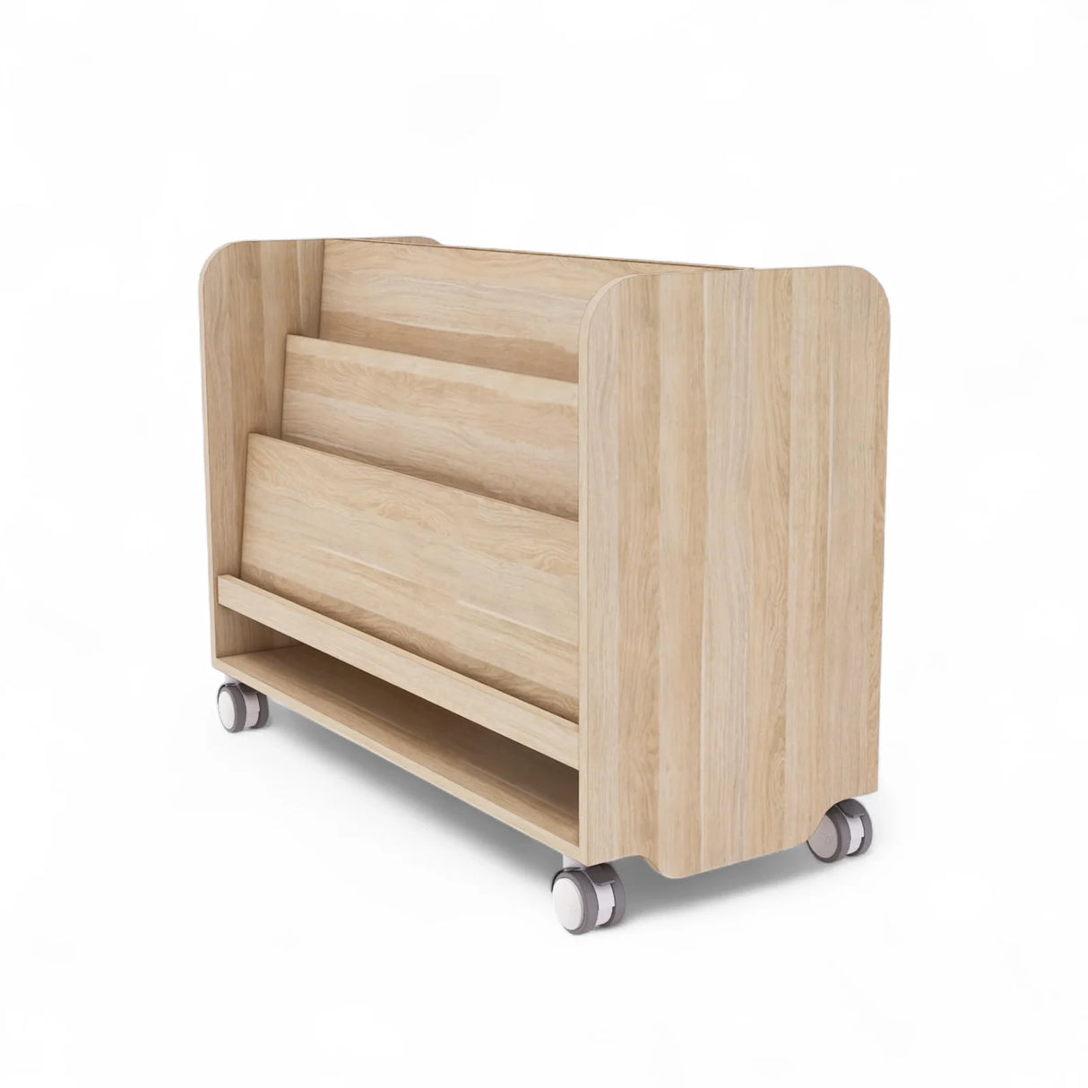 Maple Laminate Double Sided Sloping Book Unit