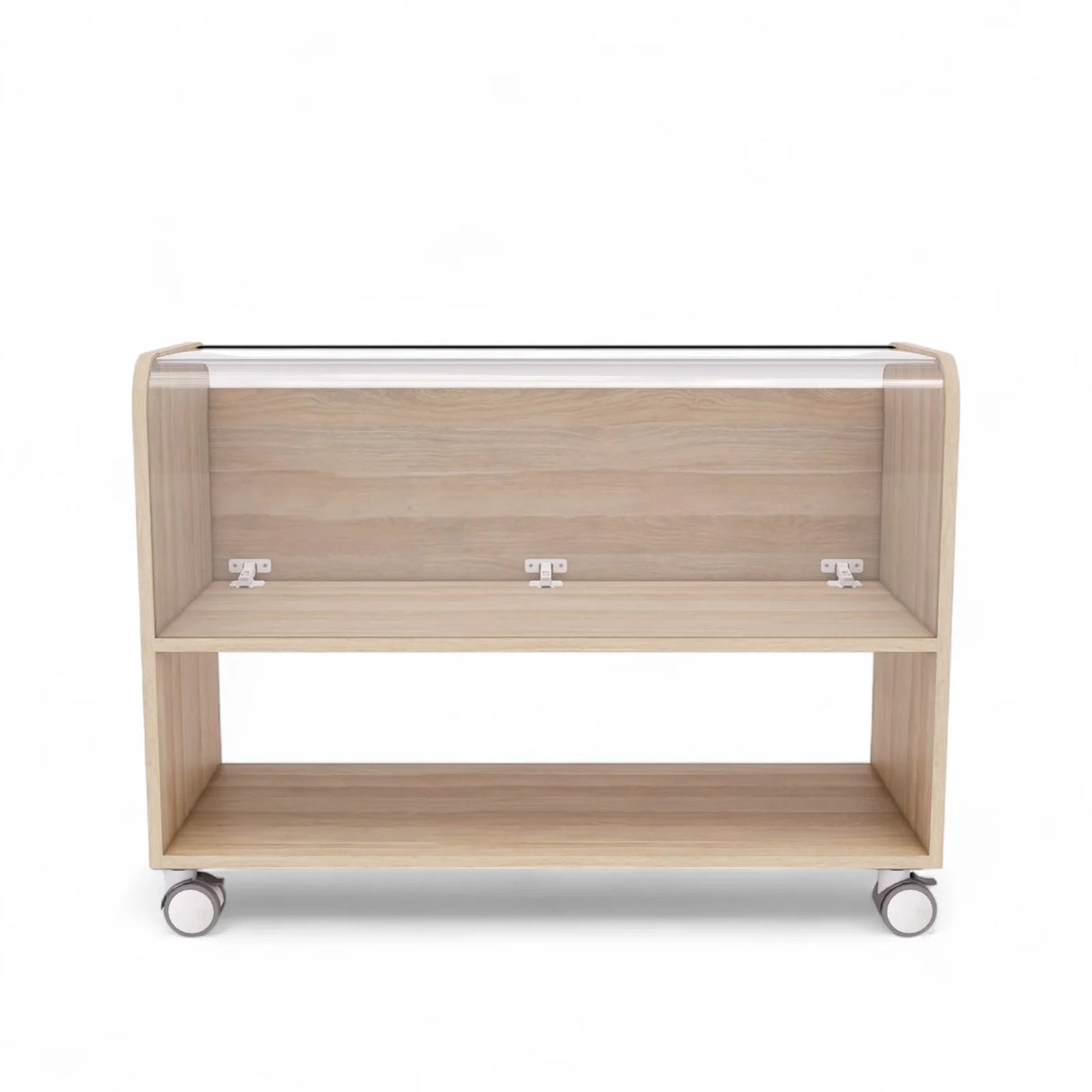 Maple Laminate Lockable Display Unit