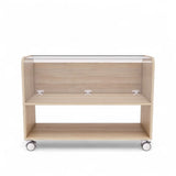 Maple Laminate Lockable Display Unit