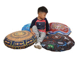 Indigenous Round Cushions - Set of 4