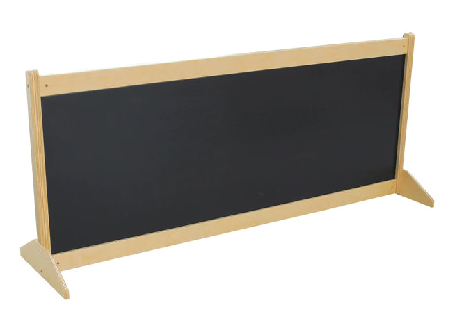 Birch Ply Room Divider Double-Sided Blackboards 180cmL x 76cmH