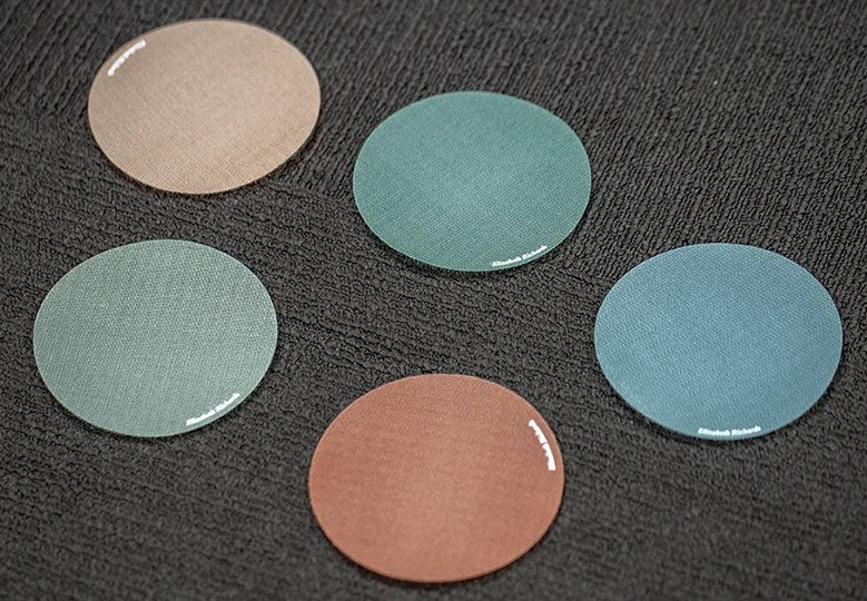 Naturals Hook and Loop Placement Markers 10cm Diam x 30pcs