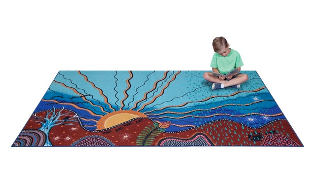 Indigenous Seasons Learning Carpet