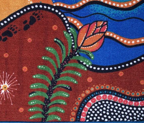 Indigenous Seasons Carpet 3m x 2m
