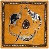 Animals Around the Billabong Carpet 2m x 2m