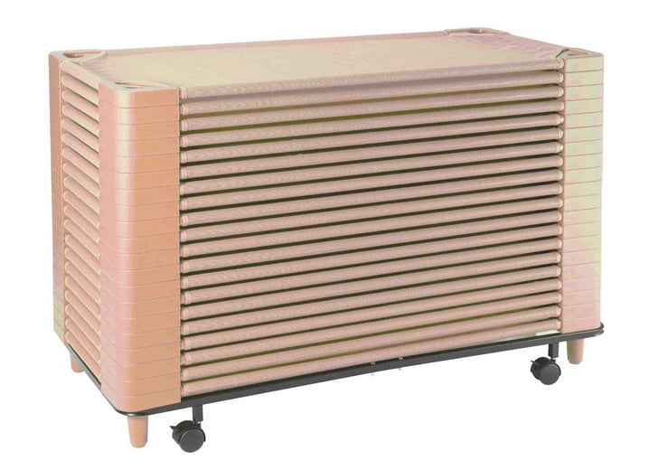 Stacking Beds Set of 20 With Trolley