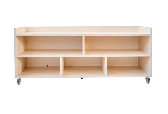 Maple Laminate Block Storage Unit 139.5cmW x 45cmD x 61.5cmH