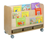 Maple Laminate Double Sided Sloping Book Unit