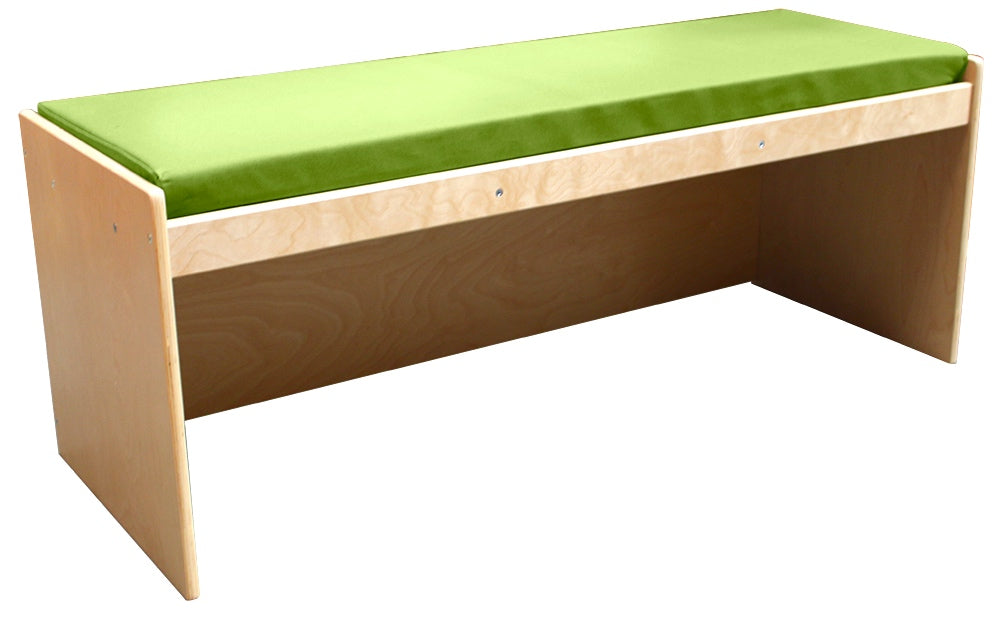 Sofa Bench Seat With 3 Mobile Storage Cubes