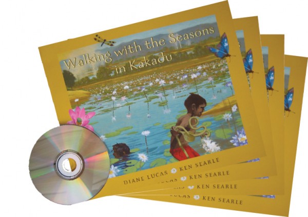 Walking With The Seasons In Kakadu CD and 4 Book Set
