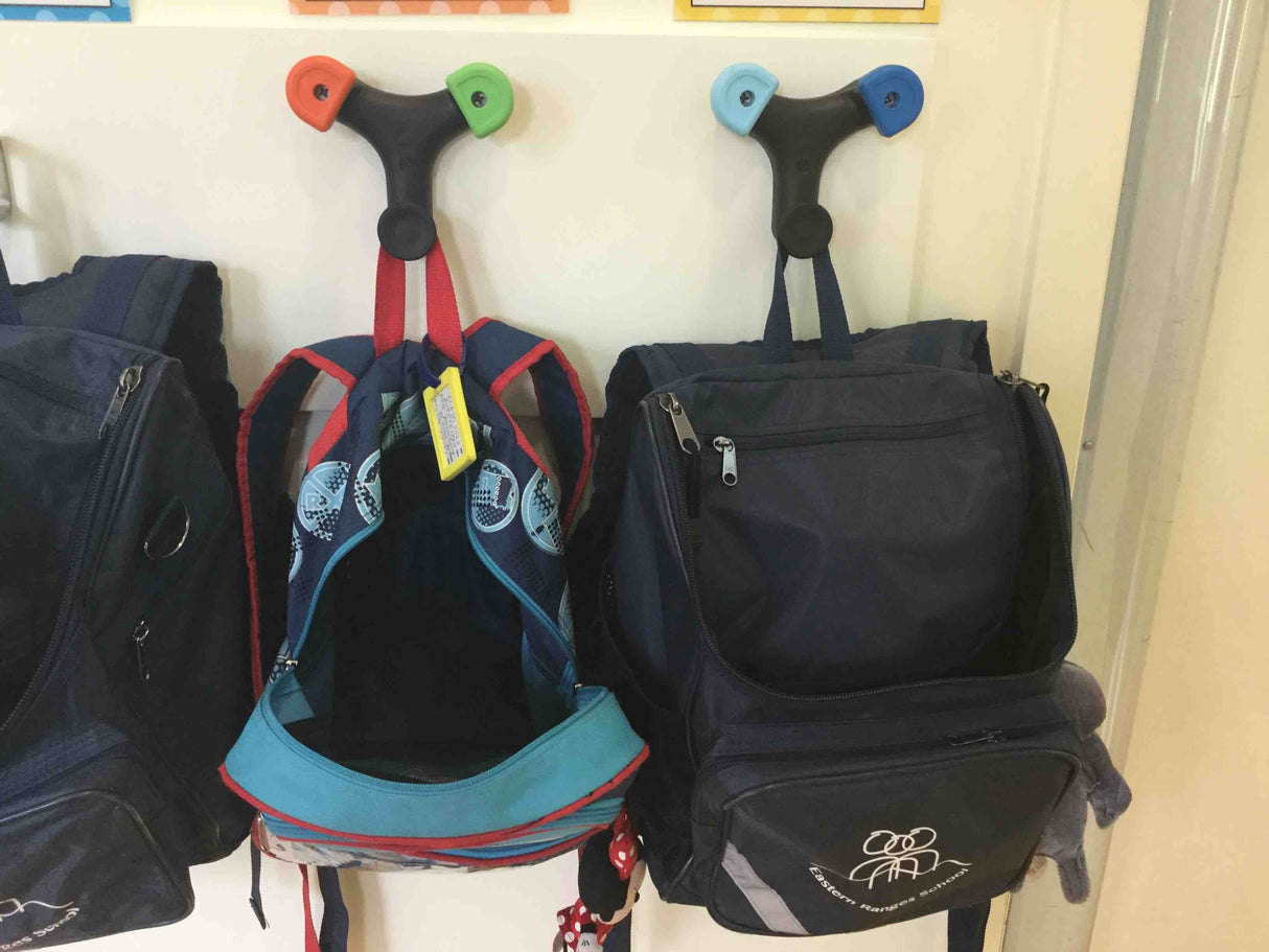 Three-Point Bag & Hat Hooks