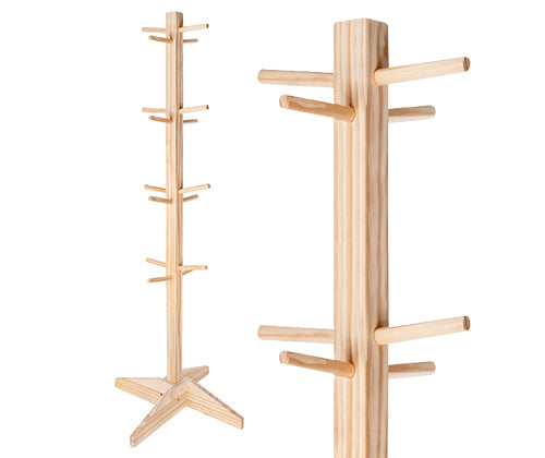 Solid Pine Dress Up and Smock Stand
