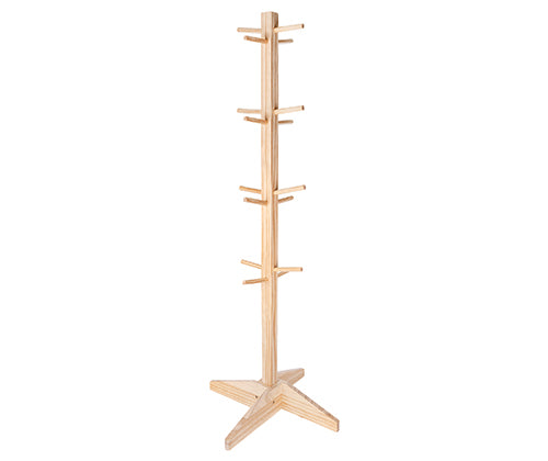 Solid Pine Dress Up and Smock Stand