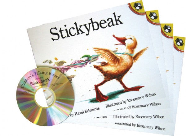 Stickybeak CD and 4 Book Set – Edu-21