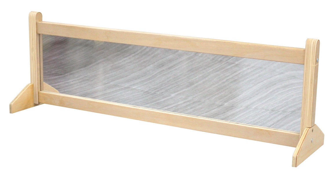 Solid Birch Ply Horizontal Mirror 114cmW x 38cmH x 37cmD
