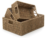 Seagrass Baskets for Classroom Organisation – Set of 3