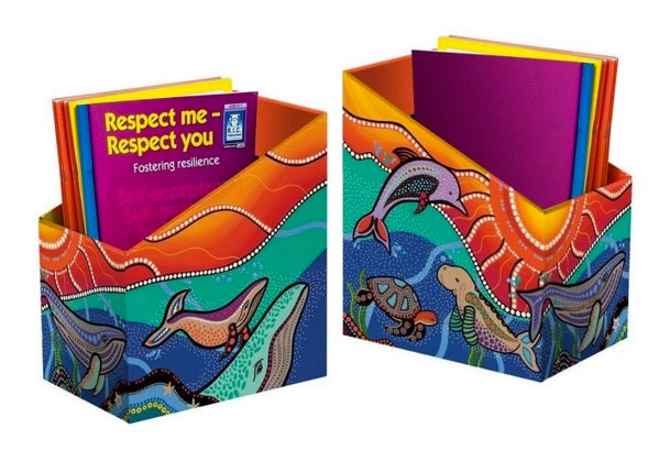 Indigenous Marine Life Book Boxes Set of 5