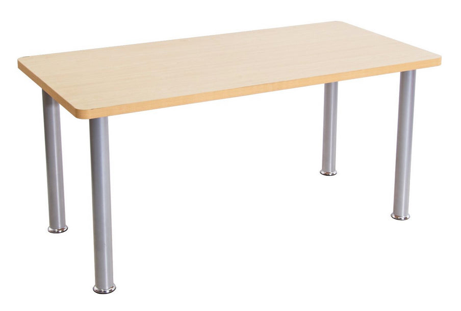 Students Rectangular Laminated Table Birch 120cmL x 60cmW x 45cmH