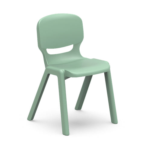 Stacking Resin Chair Sage 31cm