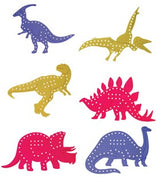 Large Plastic Lacing Dinosaurs 6pcs