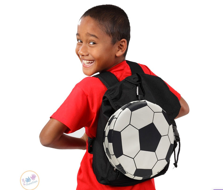 Senseez Vibrating Vinyl Soccer Ball Cushion