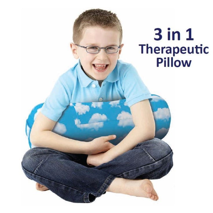 Senseez CLOUDS Vibrating Bolster Cushion With Weighted Pack and Hot/Cold Pack